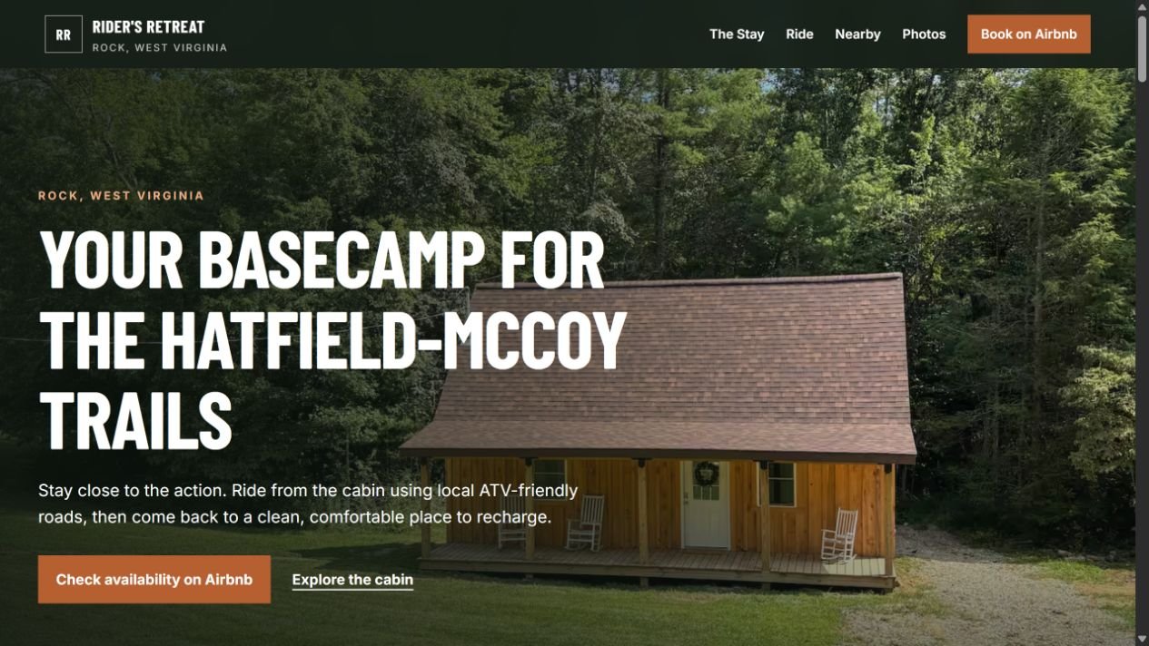 Stays worth planning for. Example of TooFast website work